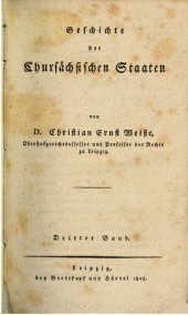 book Geschichte der Chursächsischen Staaten