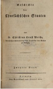 book Geschichte der Chursächsischen Staaten