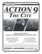 book GURPS 4th edition. Action 9: The City