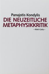 book Die neuzeitliche Metaphysikkritik