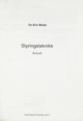 book Styringsteknikk