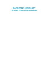 book AIIMS-MAMC-PGI Imaging Series. Diagnostic Radiology. Chest and Cardiovascular Imaging, 3/E