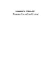 book Diagnostic Radiology: Musculoskeletal and Breast Imaging