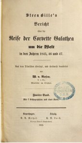 book Steen Billes Bericht über die Reise der Corvette Galathea um die Welt in den Jahren 1845, 46 und 47