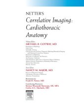 book Netter's Correlative Imaging: Cardiothoracic Anatomy: with Online Access at www.NetterReference.com, 1e (Netter Clinical Science)