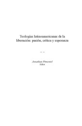 book Teologías latinoamericanas de la liberación: pasión, crítica y esperanza