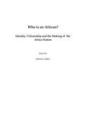 book Who is an African?