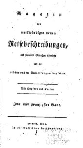 book Reise nach China und Bengalen ; nebst Betrachtungen über die Sitten und Gebräuche der Einwohner der Südsee-Inseln