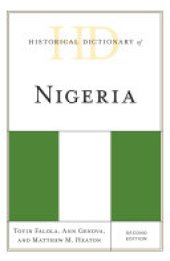 book Historical Dictionary of Nigeria