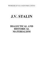 book Dialectical and Historical Materialism