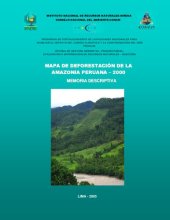 book Mapa de deforestación de la amazonía peruana - 2000. Memoria descriptiva