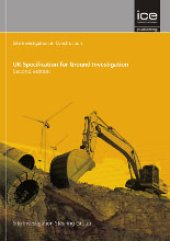 book UK specification for ground investigation