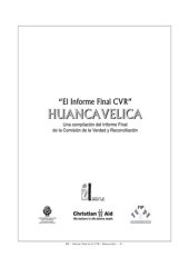 book Huancavelica: El Informe Final CVR. Una compilación del Informe Final de la Comisión de la Verdad y Reconciliación