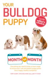 book Your Bulldog Puppy Month by Month