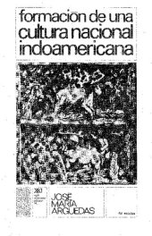 book Formación de una cultura nacional indoamericana