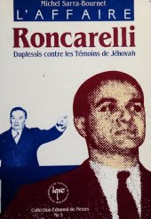 book L'affaire Roncarelli: Duplessis contre les Témoins de Jéhovah