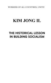 book The Historical Lesson in Building Socialism