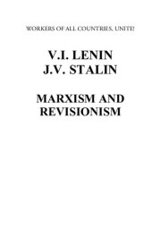 book Marxism and Revisionism