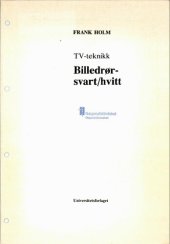 book TV-teknikk : billedrør-svart/hvitt