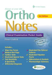 book Ortho Notes: Clinical Examination Pocket Guide (Davis's Notes)