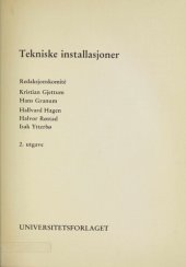 book Tekniske installasjoner