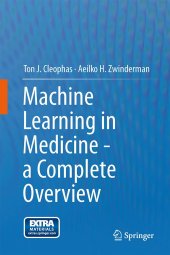 book Machine Learning in Medicine - a Complete Overview