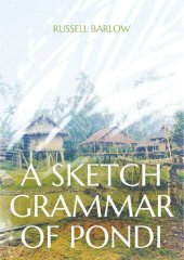 book A sketch grammar of Pondi