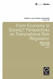 book From Economy to Society? Perspectives on Transnational Risk Regulation