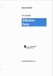 book TV-teknikk : billedrør - farge