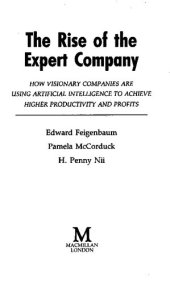 book The Rise of the Expert Company: How Visionary Companies are Using Artificial Intelligence to Archieve Higher Productivity and Profits