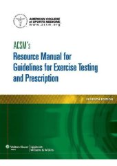 book ACSM's Resource Manual for Guidelines for Exercise Testing and Prescription