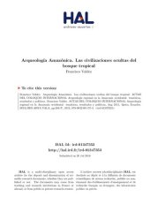 book Arqueología Amazónica: Las civilizaciones ocultas del bosque tropical. Actas del Coloquio Internacional "Arqueología regional en la Amazonía occidental: temáticas, resultados y políticas"