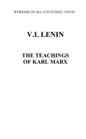 book The Teachings of Karl Marx