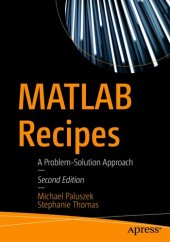 book MATLAB Recipes: A Problem-Solution Approach, 2nd Edition