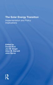 book The Solar Energy Transition: Implementation and Policy Implications