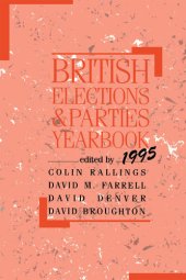 book British Elections and Parties Yearbook 2019