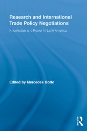 book Research and International Trade Policy Negotiations: Knowledge and Power in Latin America