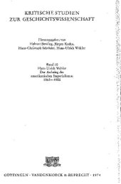 book Der Aufstieg des amerikanischen Imperialismus. Studien zur Entwicklung des Imperium Americanum 1865–1900