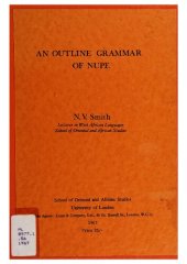 book An outline grammar of Nupe