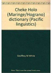 book Cheke Holo (Maringe/Hograno) dictionary