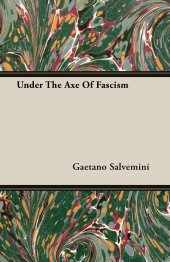 book Under The Axe Of Fascism