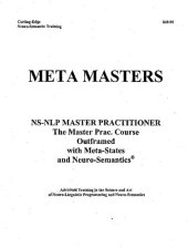 book Meta Masters: The NLP Master Practitioner Manual