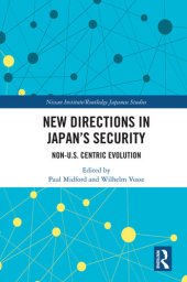 book New Directions in Japan's Security: Non-U.S. Centric Evolution