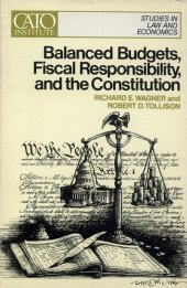 book Balanced Budgets, Fiscal Responsibility, and the Constitution