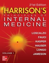 book 21st Edition Harrison's Principles of  Internal Medicine Volumes 1 and 2 both 2022