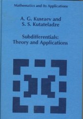 book Subdifferentials: Theory and Applications