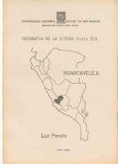 book Geografía de la sierra, siglo XIX: Huancavelica