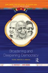 book Broadening and Deepening Democracy: Political Innovation in Karnataka