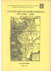 book Avaliación de mercaderías en Lima - 1562