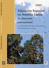 book Educación superior en América Latina. La dimensión internacional